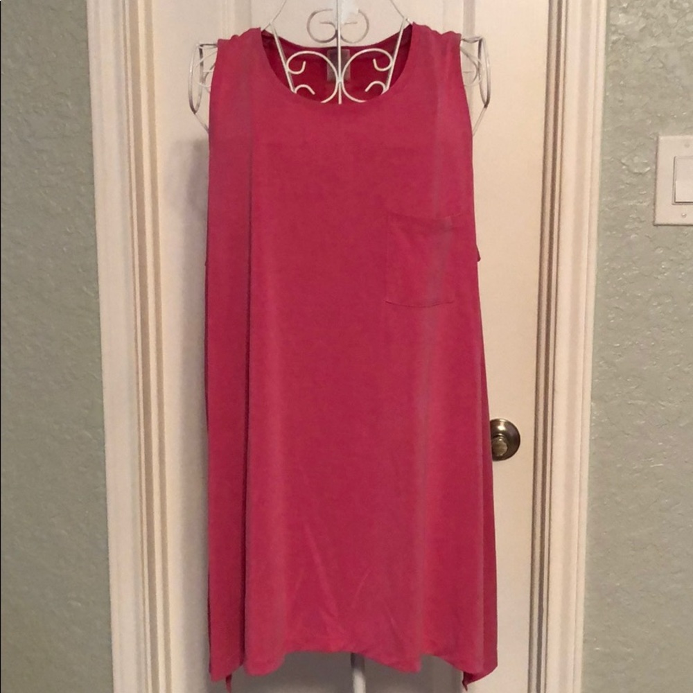 Pink tunic tank